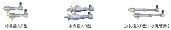 插入式超聲波流量計探針?lè )诸?lèi)圖